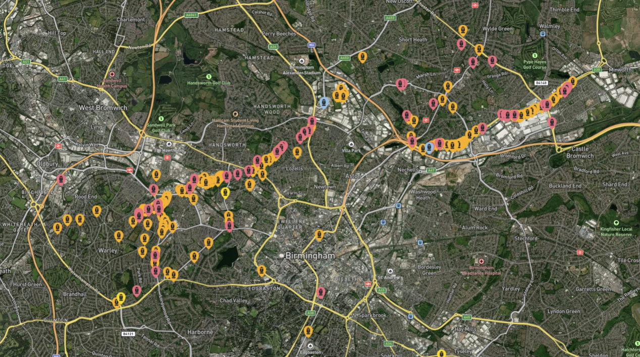 England's Most Reported City